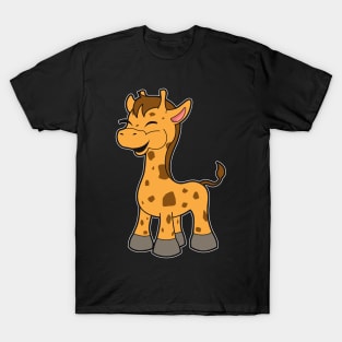 Giraffe Comic Baby T-Shirt